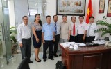 Bộ trưởng Bộ Tư pháp Hà Hùng Cường đến thăm và làm việc tại Văn phòng Thừa phát lại Quận Bình Thạnh, TP Hồ Chí Minh