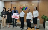 Hội Thừa phát lại Hà Nội ủng hộ 50 triệu đồng cho đồng bào bị lũ lụt